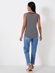 Crew Clothing Navy Blue Casual Vest - Image 2 of 5