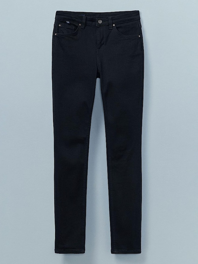 Crew Clothing Black Cotton Skinny Casual Trousers - Image 5 of 5