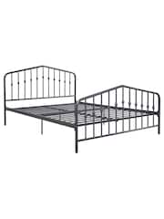 Novogratz Grey Bushwick Metal Bed Frame - Image 3 of 5