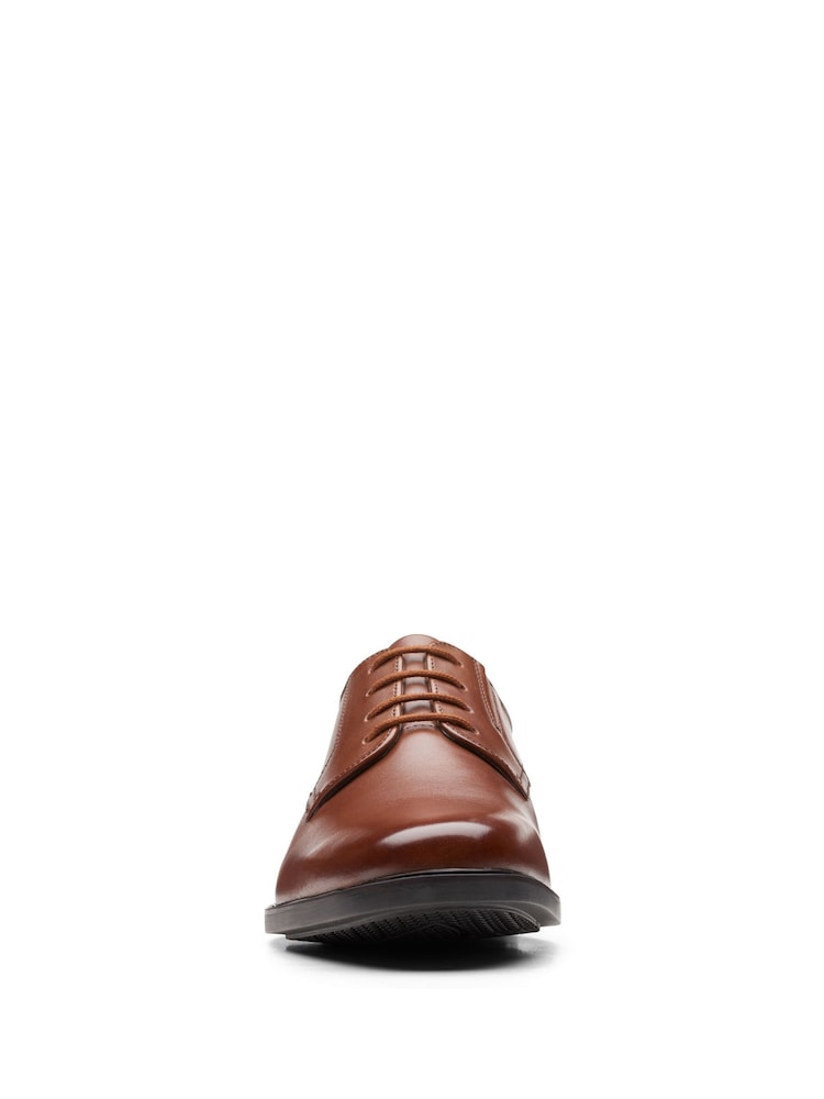 Clarks Brown Howard Walk Shoes - Image 5 of 7