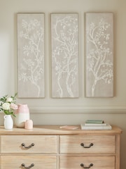 Set of 3 Natural Vintage Trees Framed Canvas Wall Art - Image 1 of 5