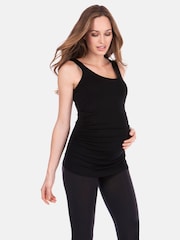 Seraphine Black Maternity & Nursing Tops - Twin Pack - Image 7 of 10