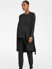 Seraphine Grey Maternity And Nursing 4 PIece Hospital Nightwear Bundle - Image 5 of 11
