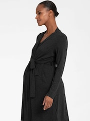 Seraphine Grey Maternity And Nursing 4 PIece Hospital Nightwear Bundle - Image 9 of 11