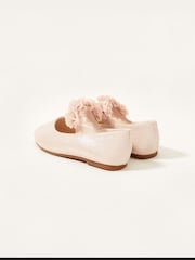 Monsoon Pink Textured Corsage Walker Shoes - Image 2 of 3