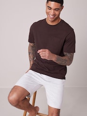 Grey/Brown Jersey Pyjama Shorts Set 2 Pack - Image 19 of 19