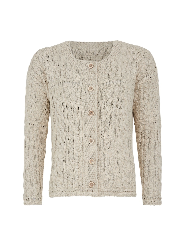 Celtic & Co. Cotton Linen Cardigan - Image 2 of 4