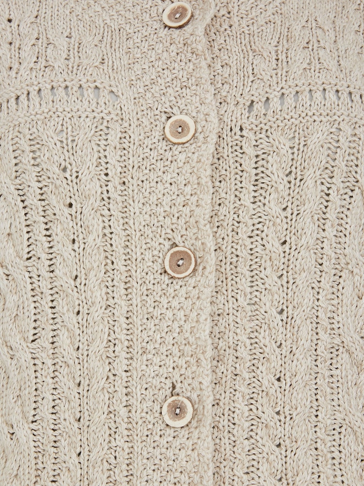 Celtic & Co. Cotton Linen Cardigan - Image 4 of 4