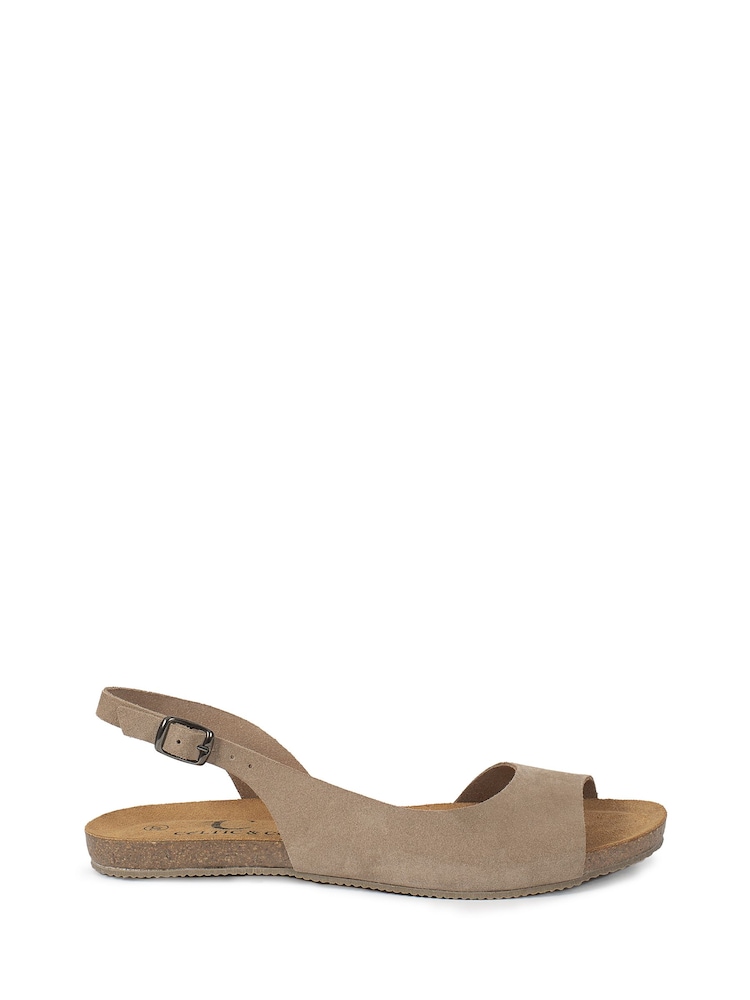 Celtic & Co. Sling Back Flat Sandals - Image 1 of 5