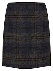 Celtic & Co. Blue Tartan Skirt - Image 2 of 3