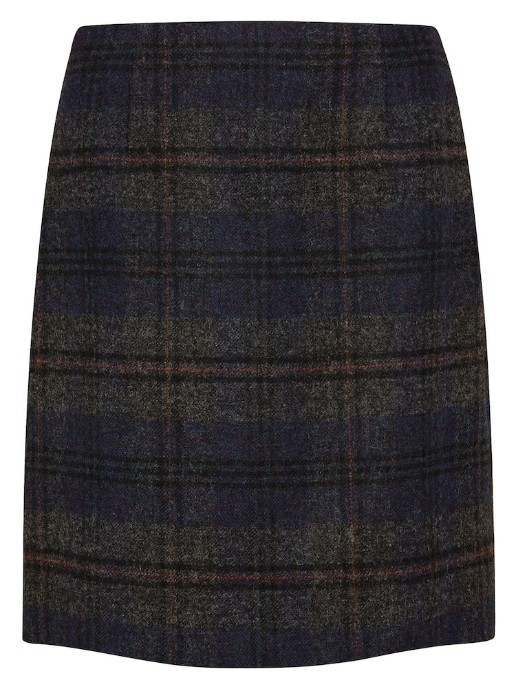 Celtic & Co. Blue Tartan Skirt - Image 2 of 3