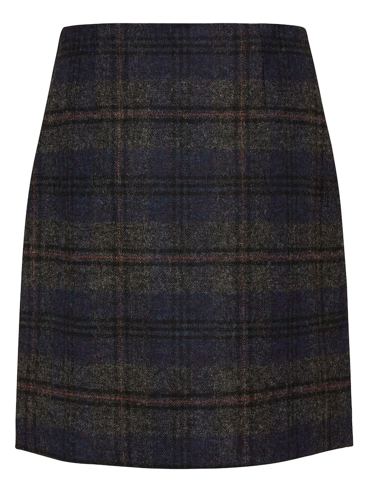 Celtic & Co. Blue Tartan Skirt - Image 3 of 3