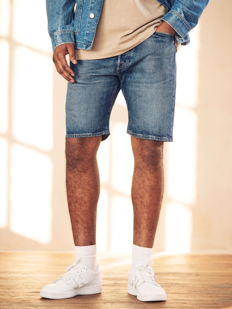 Levi's® Dark Wash 501® Denim Shorts - Image 1 of 8