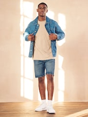 Levi's® Dark Wash 501® Denim Shorts - Image 3 of 8