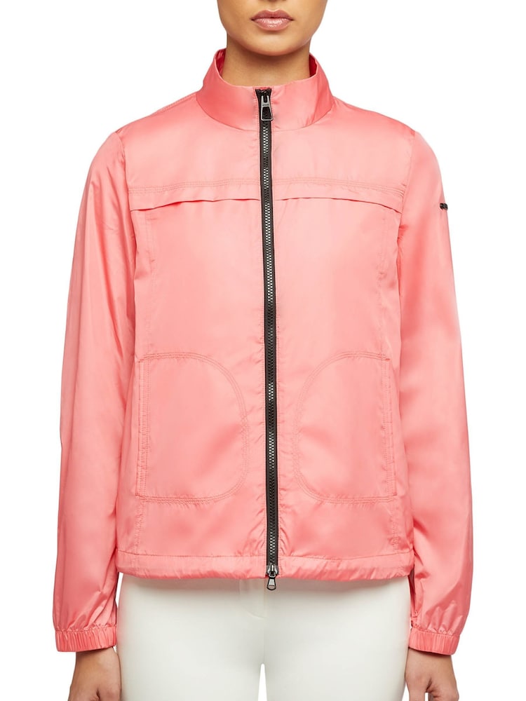 Geox Womens Pink Blomiee Short Jacket - Image 1 of 8