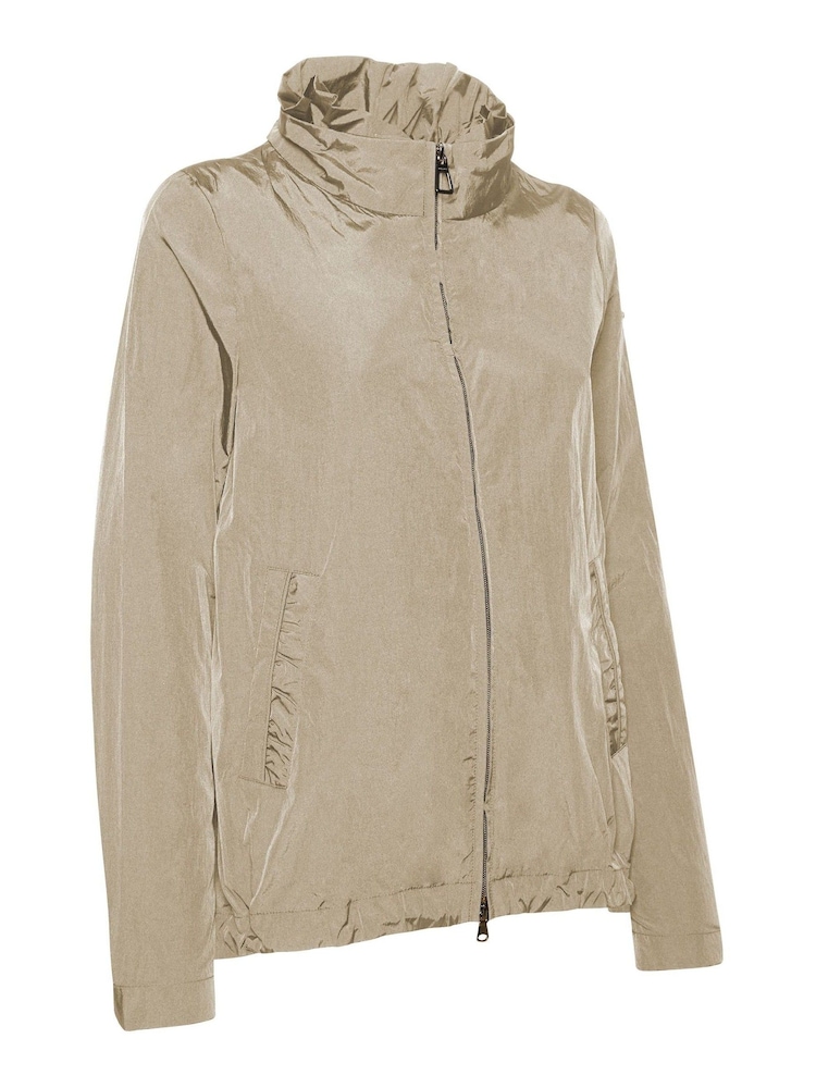 Geox Womens Natural Topazio Mid Bomber Jacket - Image 3 of 5