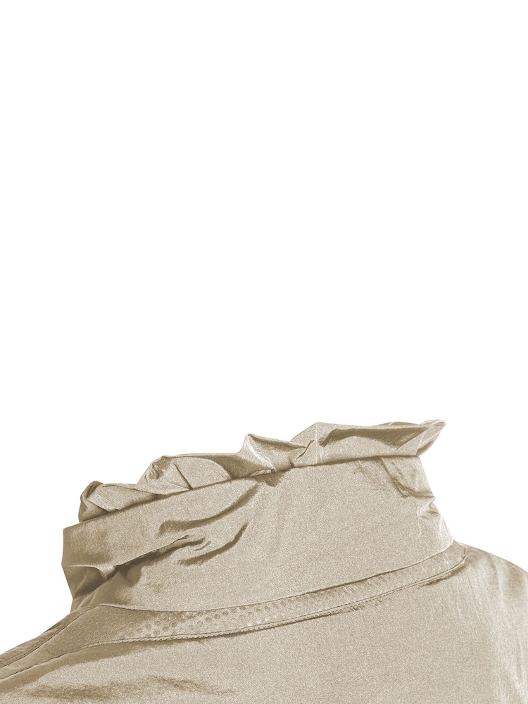 Geox Womens Natural Topazio Mid Bomber Jacket - Image 5 of 5