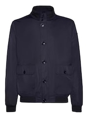 Geox Mens Blue Tevere Val Bomber Captain Jacket - Image 2 of 5