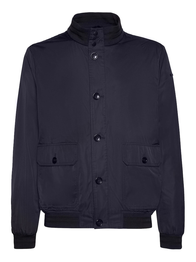 Geox Mens Blue Tevere Val Bomber Captain Jacket - Image 2 of 5