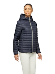 Geox Womens Blue Eraklia Short Jacket - Image 1 of 5