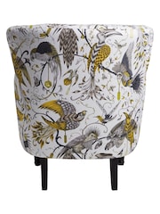 Emma Shipley Gold Dalston Audubon Velvet Chair - Image 4 of 4