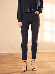 Levi's® Flash Black High-Waisted Mom Jeans - Image 1 of 3