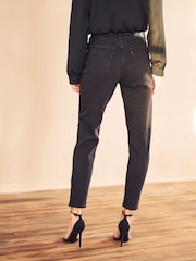 Levi's® Flash Black High-Waisted Mom Jeans - Image 2 of 3