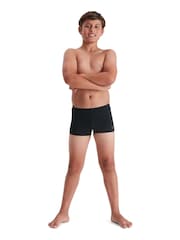 Speedo Black ECO Endurance+ Swim Shorts - Image 1 of 9