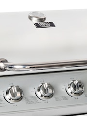 Charles Bentley Silver 7 Burner Premium Gas BBQ In Stainless Steel - Image 7 of 7