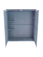 Charles Bentley Grey Garden Chest Storage Shed - Image 4 of 6