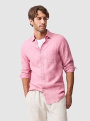 Rodd & Gunn Red Coromandel Sports Fit Shirt - Image 1 of 5
