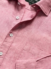Rodd & Gunn Red Coromandel Sports Fit Shirt - Image 5 of 5