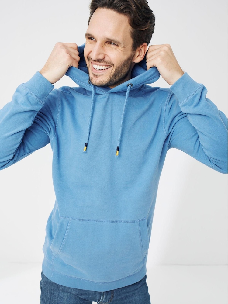 FatFace Burley Overhead Blue Hoodie - Image 1 of 4