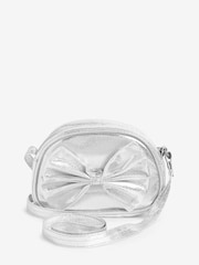 Silver Bow Cross-Body Bag - Image 1 of 4