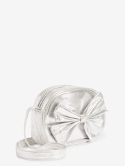 Silver Bow Cross-Body Bag - Image 2 of 4