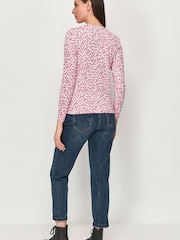 M&Co Pink Crew Neck Jumper - Image 2 of 3