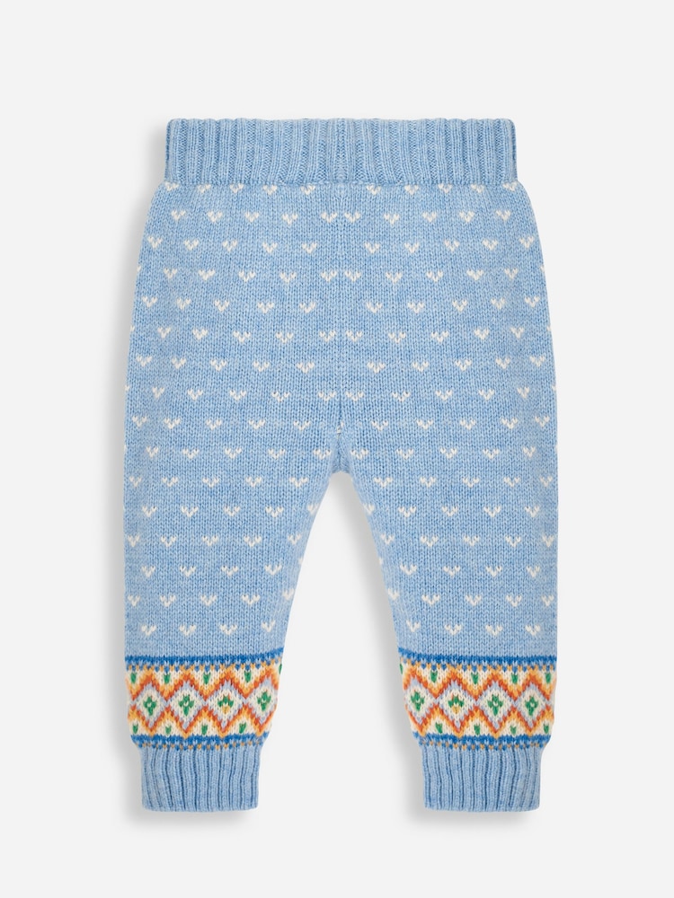 Set tricotat cu model fairisle și Bebeluși Om de zăpadă JoJo Maman Bébé Bébé - Image 3 of 5