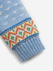 JoJo Maman Bébé Baby Snowman Fair Isle Pattern Knit Set - Imagen 5 de 5