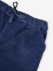 JoJo Maman Bébé Navy Blue Cord Trousers - Image 4 of 4
