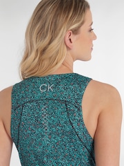 Calvin Klein Golf Green Relax Sleeveless Tank Top - Image 3 of 9