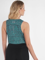Calvin Klein Golf Green Relax Sleeveless Tank Top - Image 4 of 9