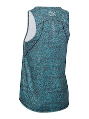 Calvin Klein Golf Green Relax Sleeveless Tank Top - Image 6 of 9