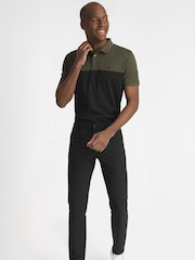 Calvin Klein Golf Colourblock Polo Shirt - Image 1 of 8