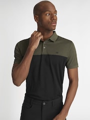 Calvin Klein Golf Colourblock Polo Shirt - Image 2 of 8