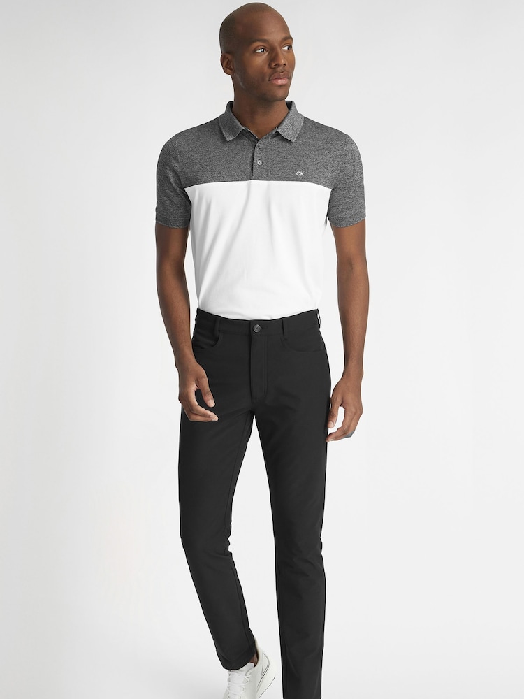 Calvin Klein Golf Colourblock Polo Shirt - Image 3 of 8