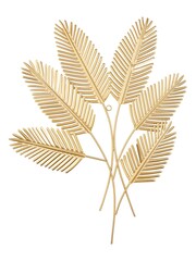 pt, Gold Beech Leaves Metal Wall Art - Image 3 of 4