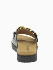 Gabor Erica Black Patent Leather Mules - Image 5 of 5