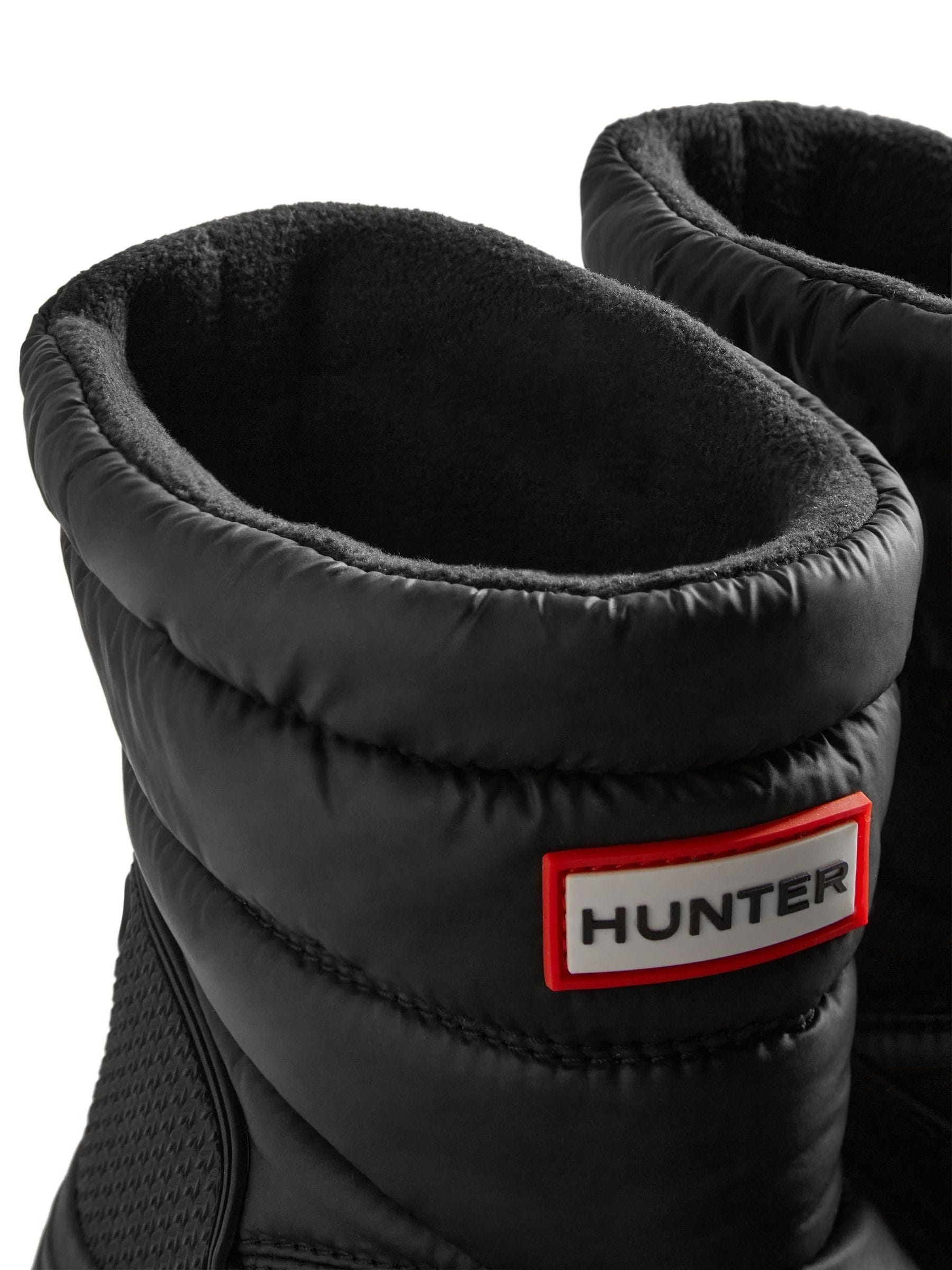 Buy Hunter Black Short Intrepid Snow Boots from the Next UK online