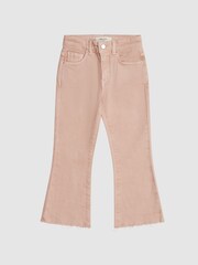 Reiss Apricot Febe Jr Kick Flared Jeans - Image 2 of 6
