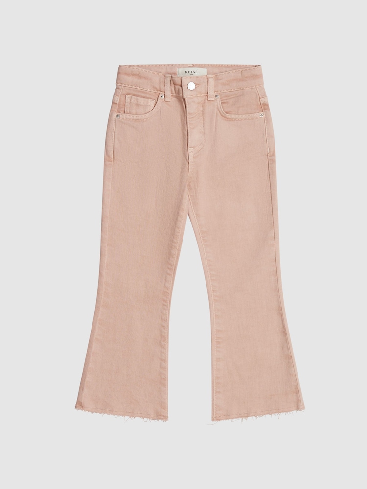 Reiss Apricot Febe Jr Kick Flared Jeans - Image 2 of 6